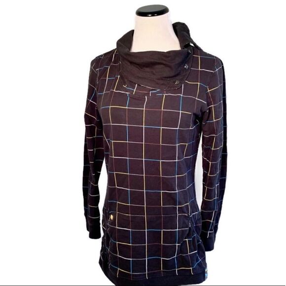 Burton Snap Neck Sweatshirt Style Top Sz M - Picture 1 of 9